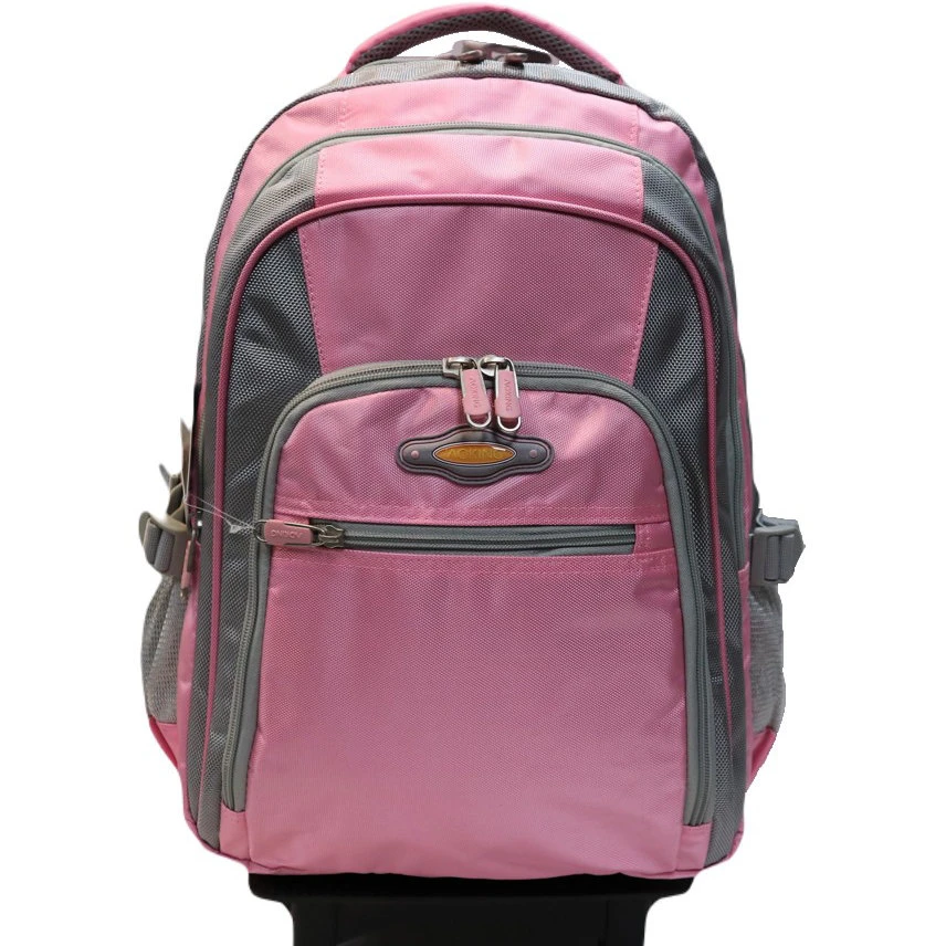 Aoking GVL 4091 Backpack W/Wheels 18"-Pink 3 Aoking GVL 4091 Backpack W/Wheels 18"-Pink