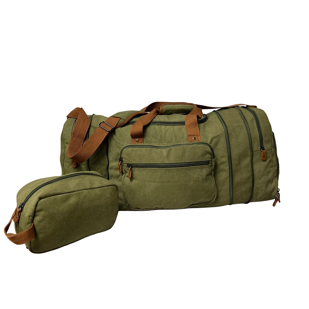 Bon Voyage 3327 Canvas Duffel Bag 3 Bon Voyage 3327 Canvas Duffel Bag