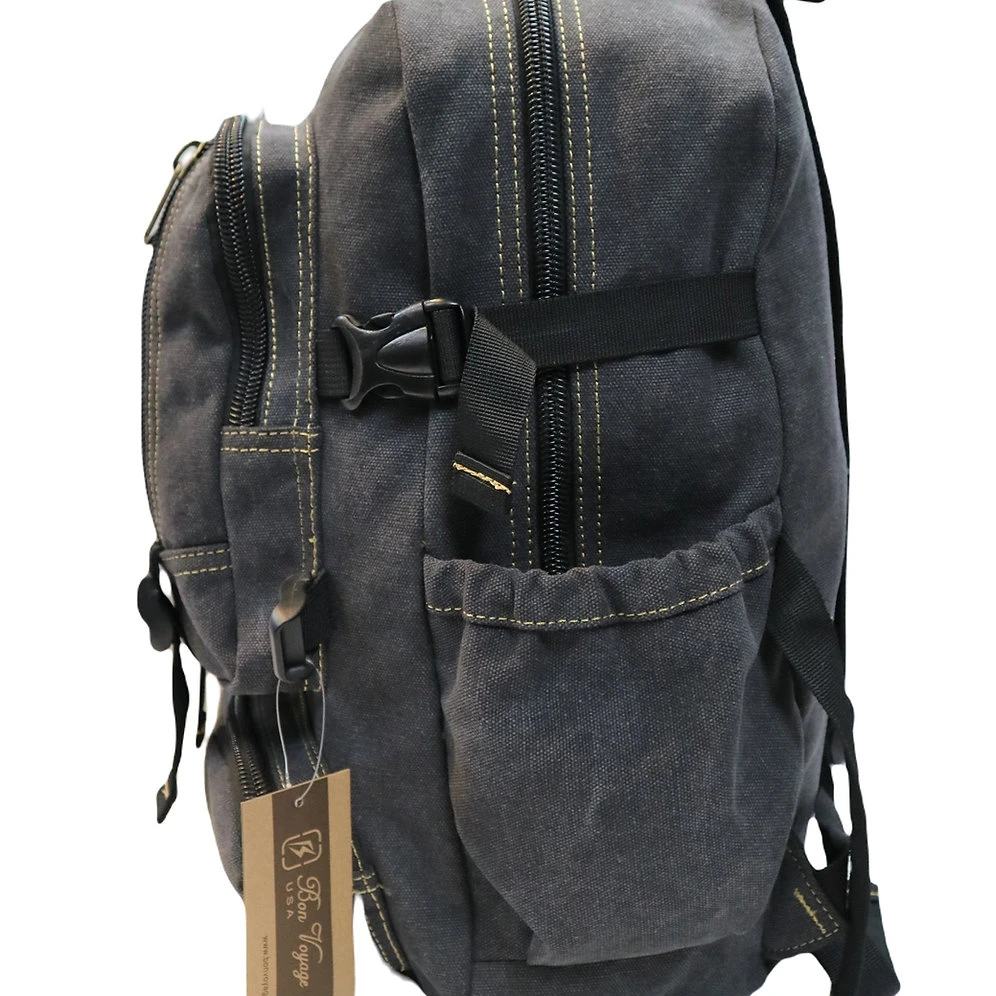 Bon Voyage 6618 Canvas Backpack 9 Bon Voyage 6618 Canvas Backpack - Image 7