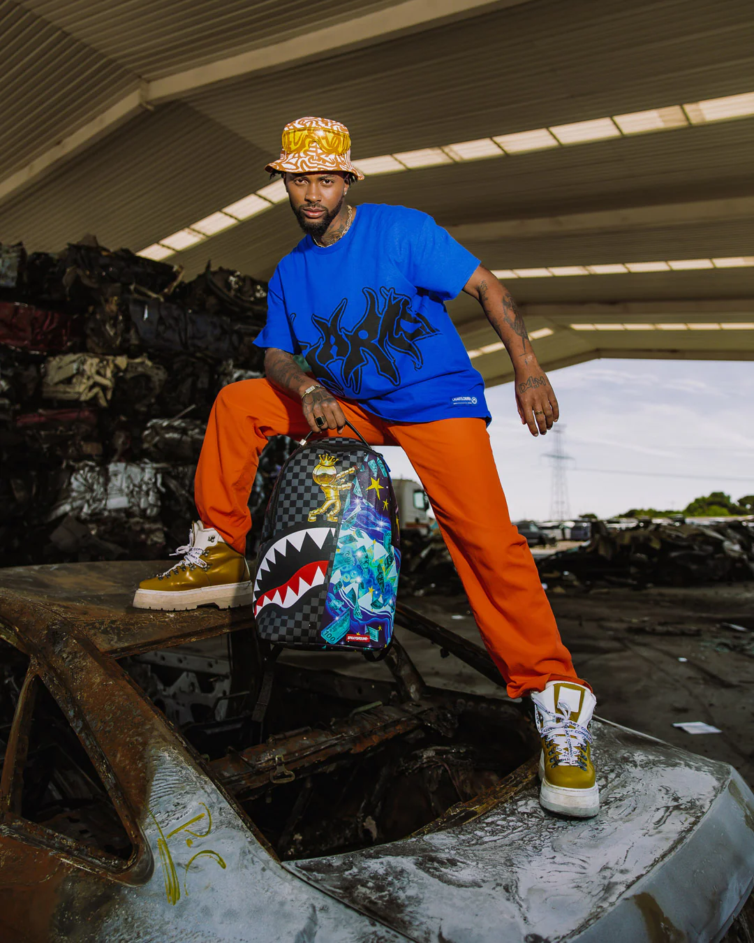 Sprayground Astromane Welcome To My World DLXV Backpack 12 Sprayground Astromane Welcome To My World DLXV Backpack - Image 10