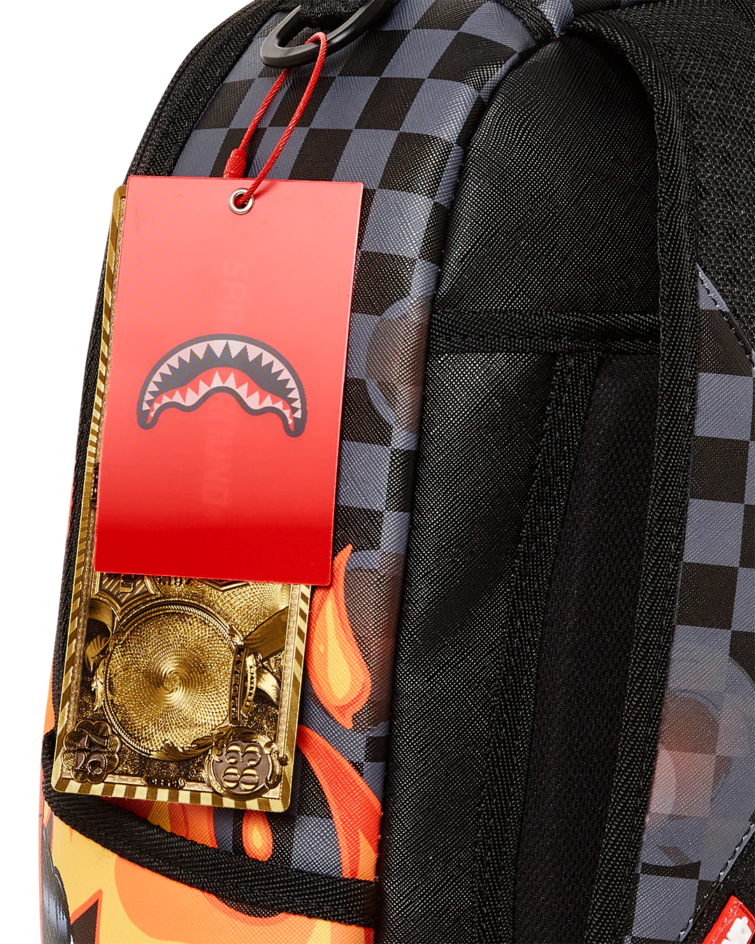 Sprayground Diablo Burner Shark DLXV Backpack 14 Sprayground Diablo Burner Shark DLXV Backpack - Image 12