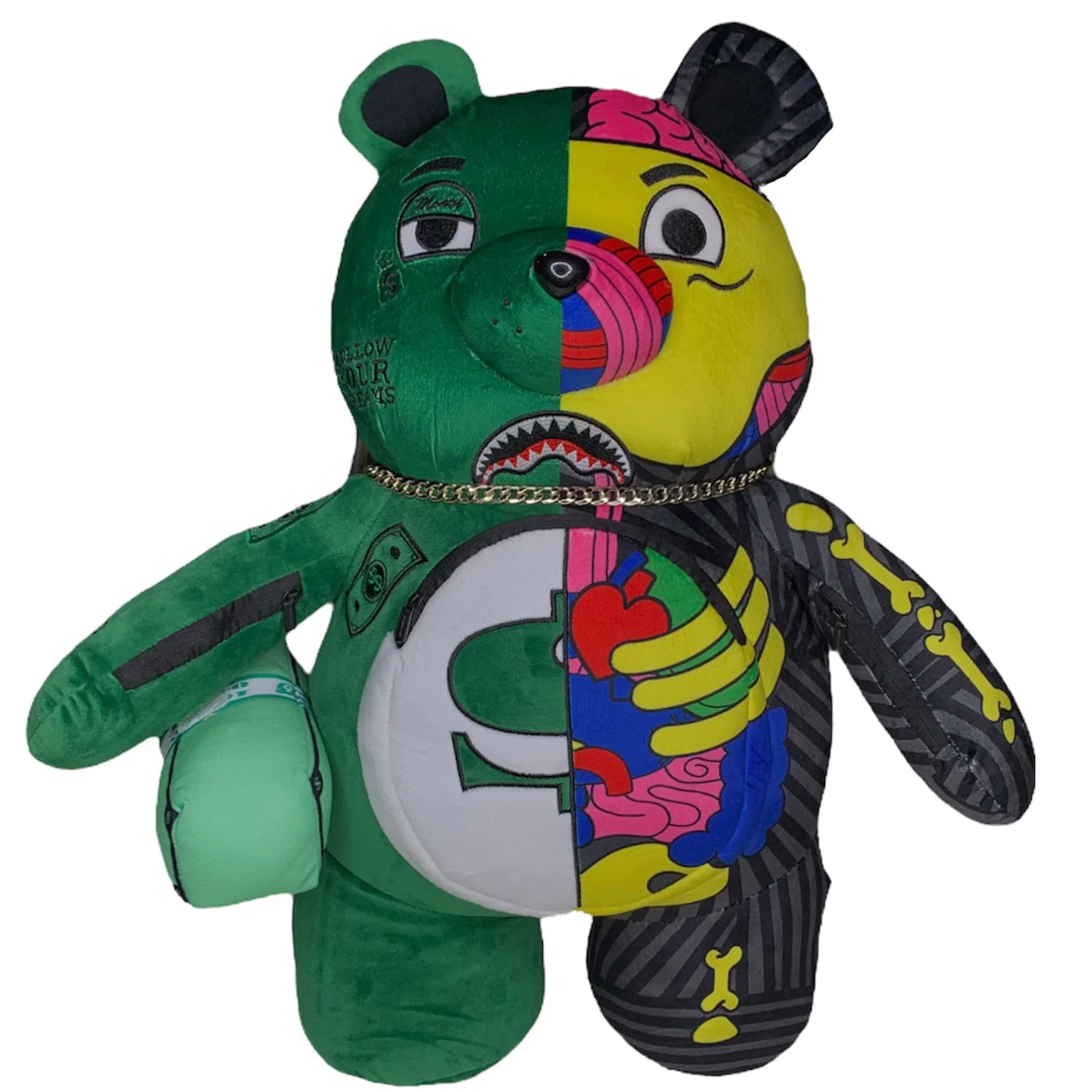 Sprayground Anotomy Teddybear Backpack 3 Sprayground Anotomy Teddybear Backpack