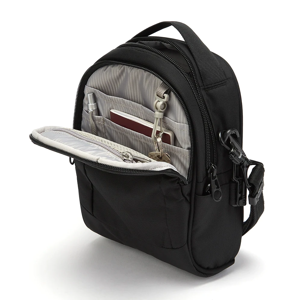 Pacsafe Metrosafe LS100 Anti-Theft Crossbody Bag 6 Pacsafe Metrosafe LS100 Anti-Theft Crossbody Bag - Image 4