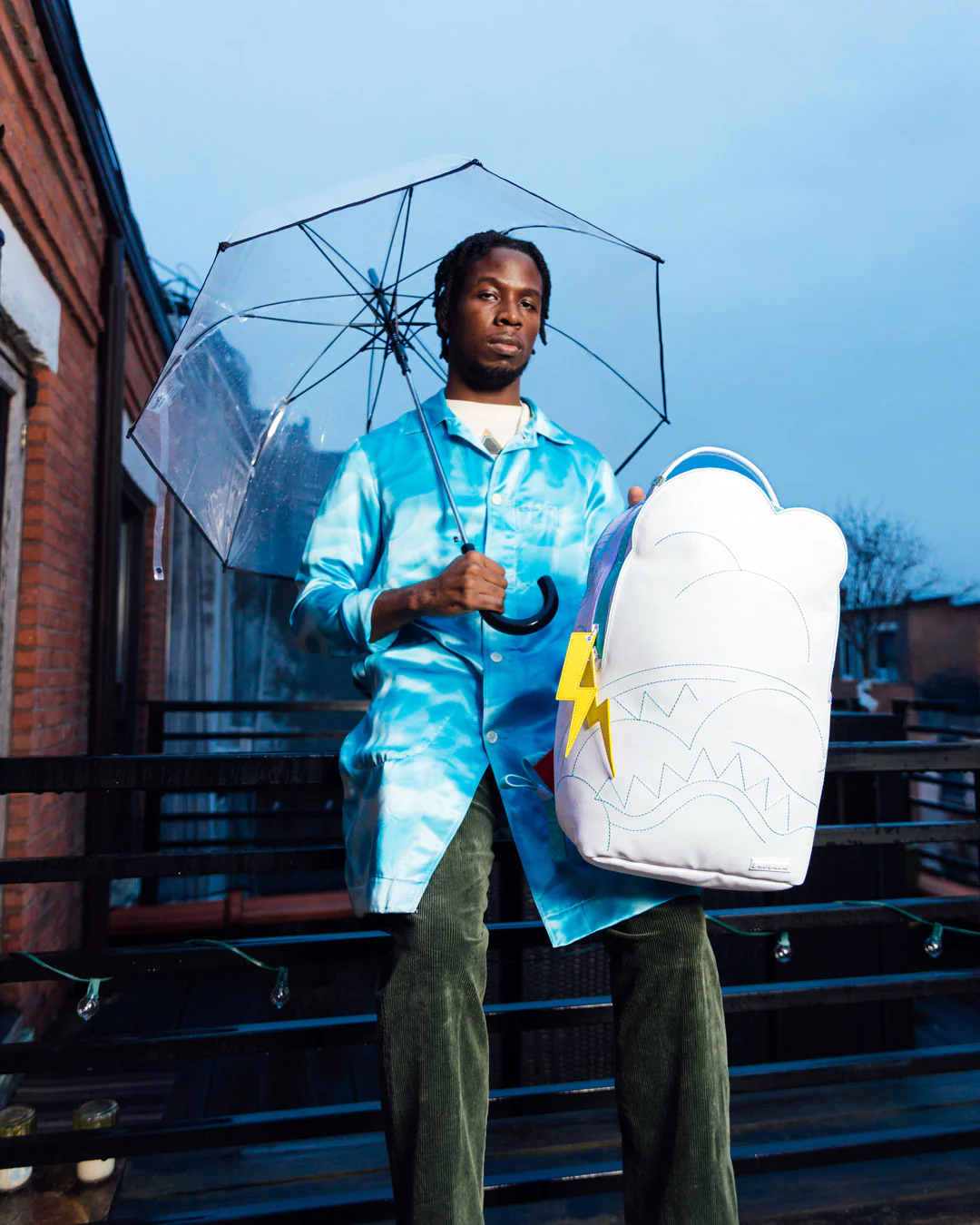 Sprayground Cloudy With A Chance Of Shark (DLXV) Backpack 14 Sprayground Cloudy With A Chance Of Shark (DLXV) Backpack - Image 12