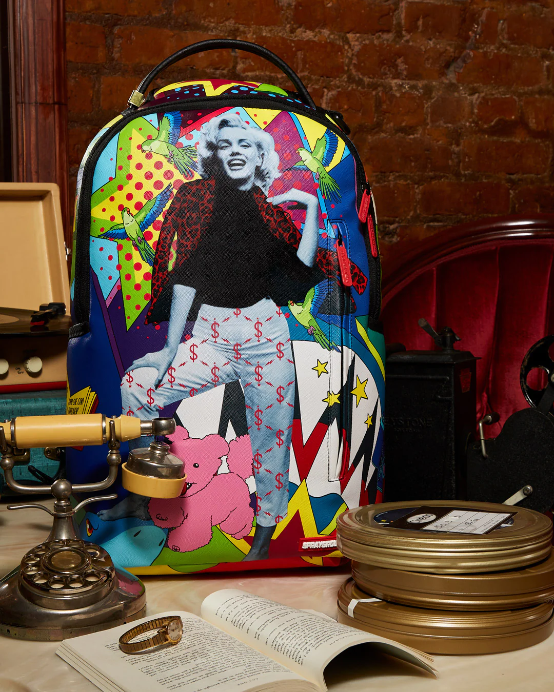 Sprayground Marilyn Monroe Pop Art Backpack 12 Sprayground Marilyn Monroe Pop Art Backpack - Image 10