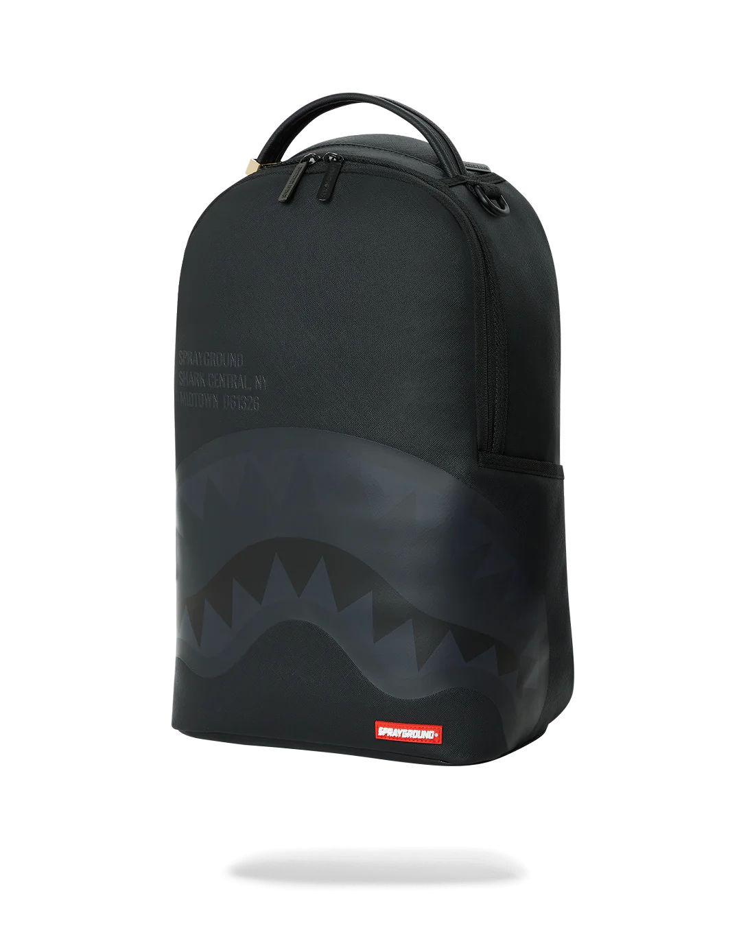 Sprayground Shark Central 2.0 Black DLXV Backpack 6 Sprayground Shark Central 2.0 Black DLXV Backpack - Image 4
