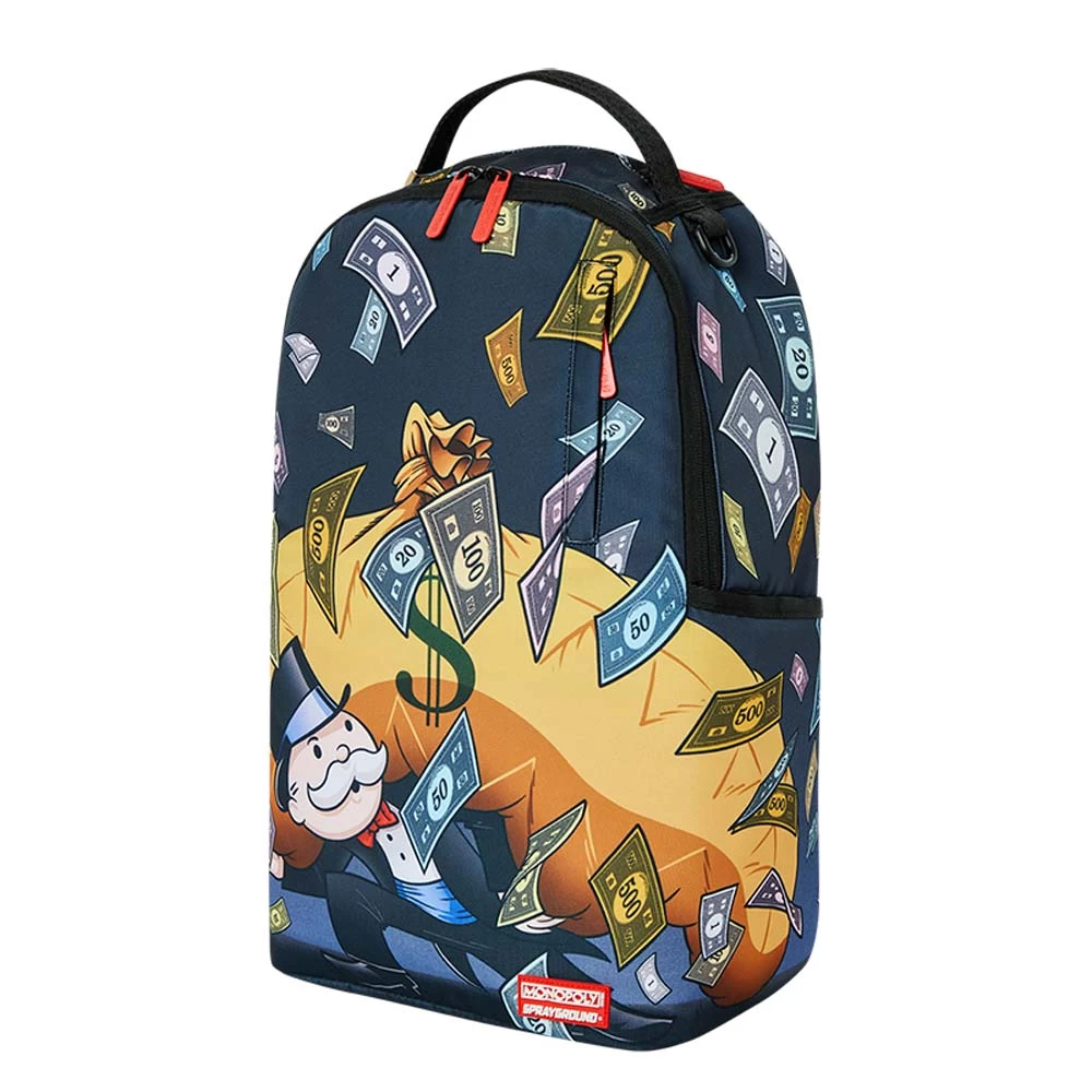 Sprayground Monopoly Heavybags Backpack 6 Sprayground Monopoly Heavybags Backpack - Image 4