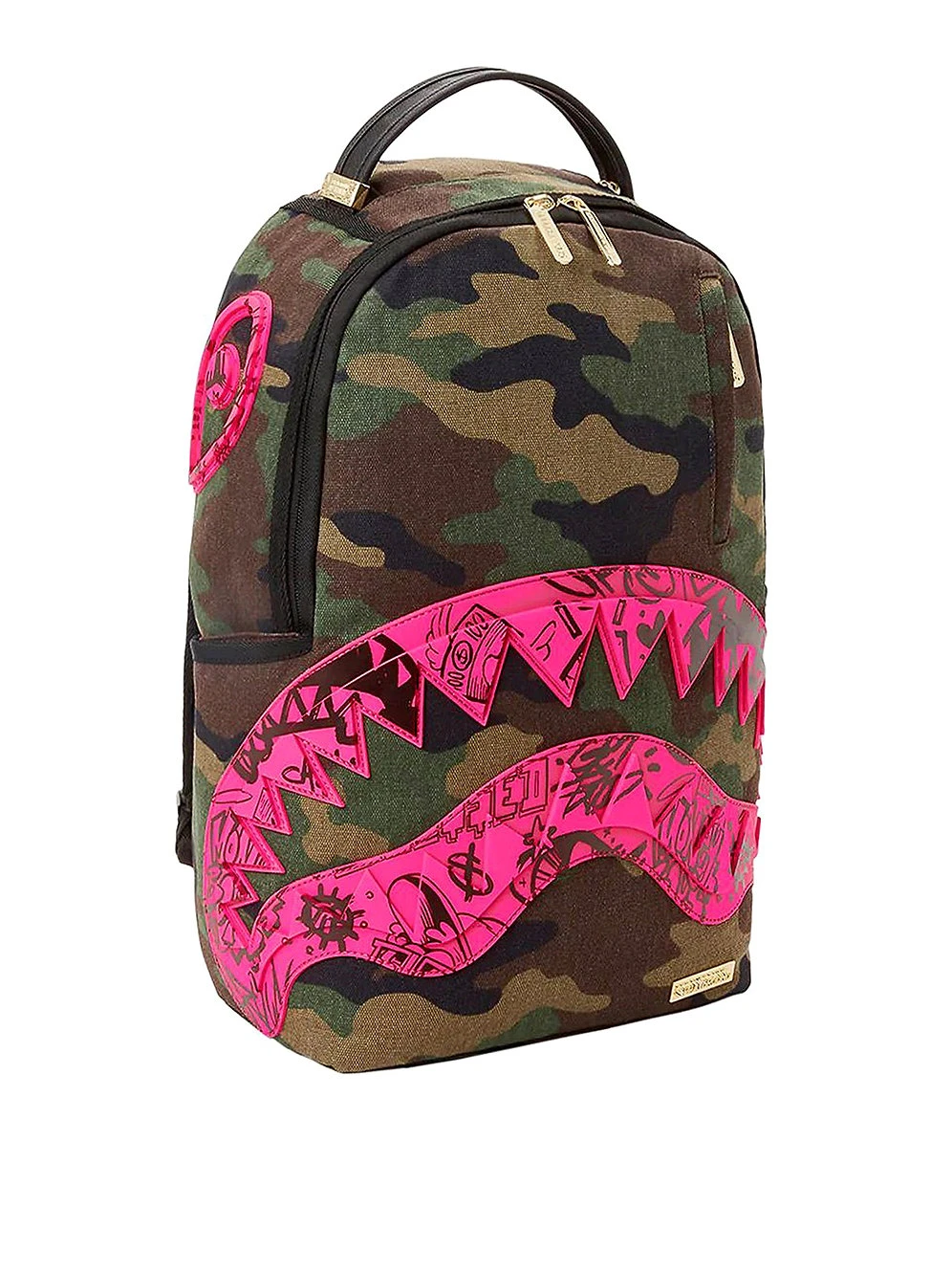 Sprayground Camo Pink DLX Backpack 4 Sprayground Camo Pink DLX Backpack - Image 2