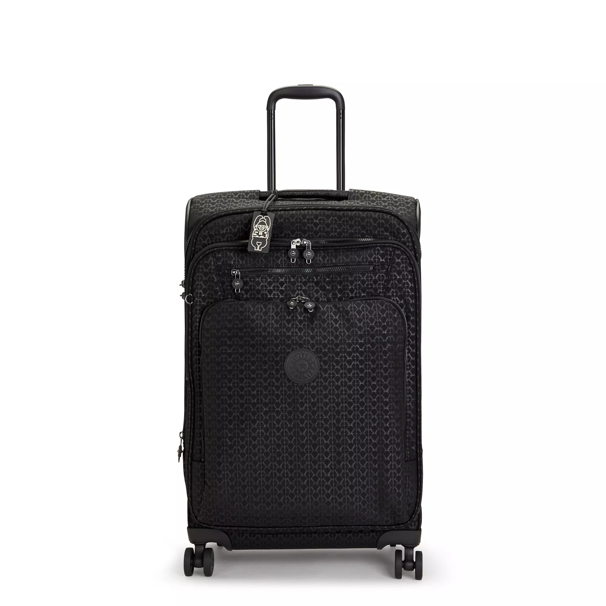 Kipling New Youri Spin Medium Printed 4 Wheeled Rolling Luggage 3 Kipling New Youri Spin Medium Printed 4 Wheeled Rolling Luggage