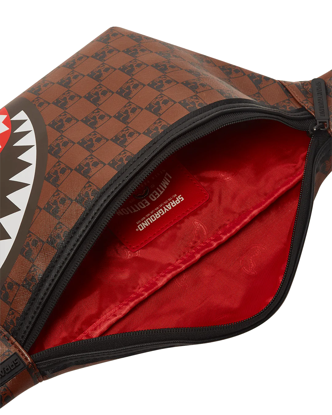 Sprayground Sharks And Skulls Savvy Crossbody 6 Sprayground Sharks And Skulls Savvy Crossbody - Image 4