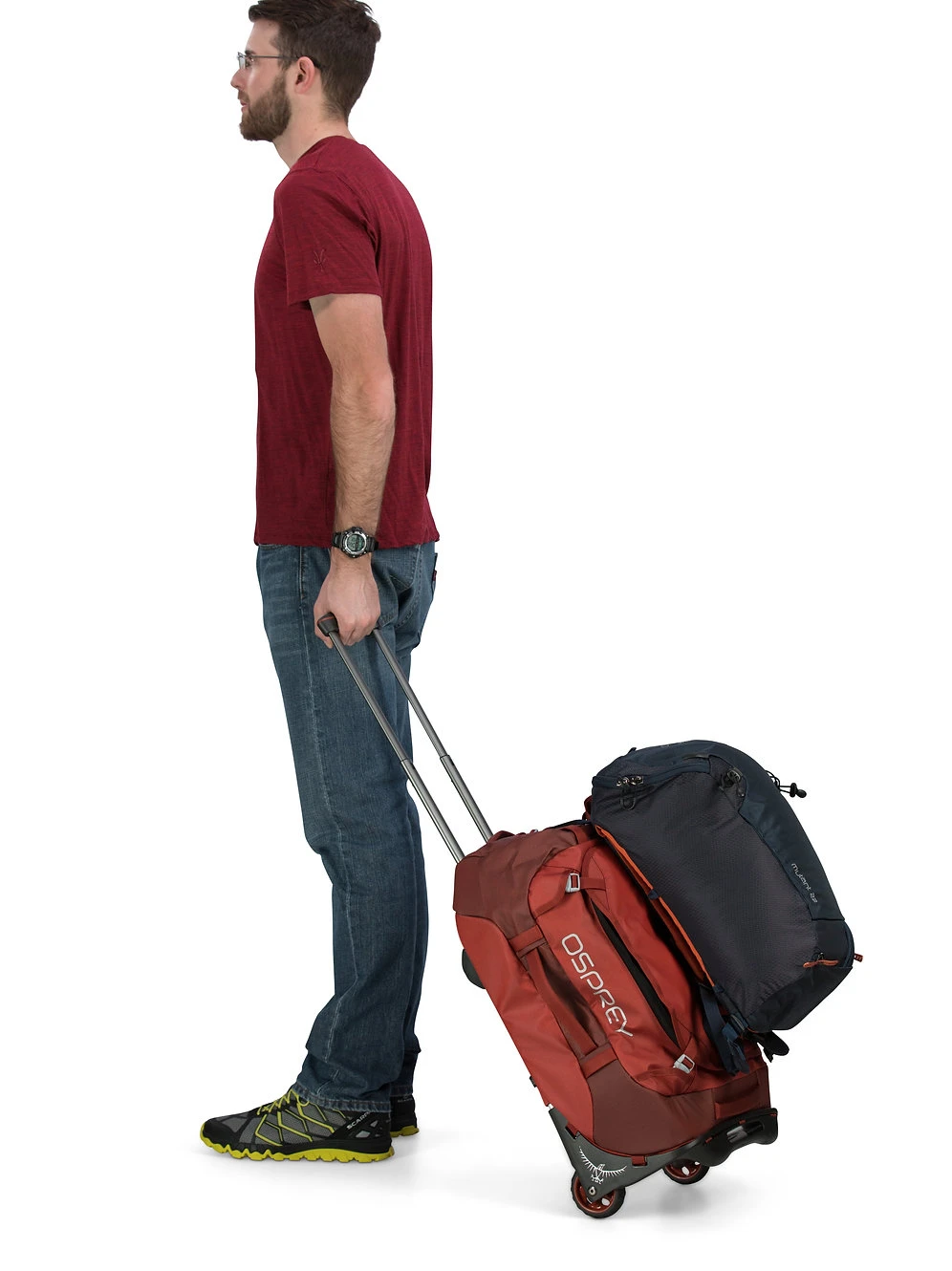 Osprey Rolling Transporter Wheeled Duffel 40L 7 Osprey Rolling Transporter Wheeled Duffel 40L - Image 5