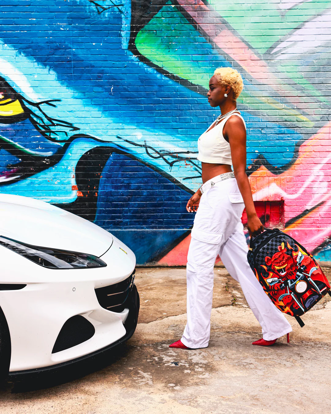 Sprayground Diablo Burner Shark DLXV Backpack 11 Sprayground Diablo Burner Shark DLXV Backpack - Image 9