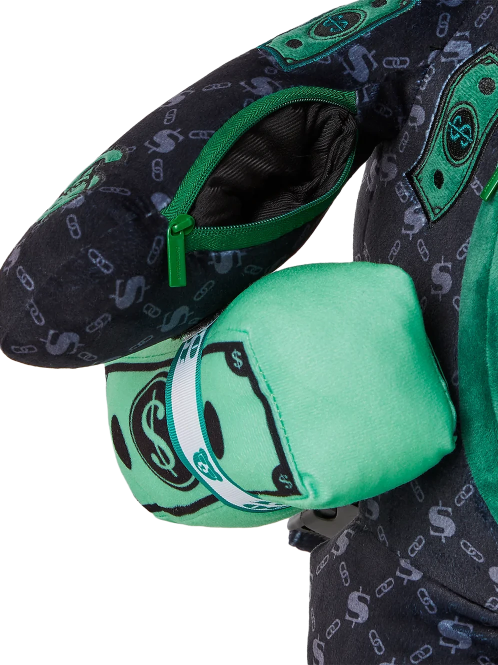 Sprayground Dinero MoneyBear TeddyBear Backpack 8 Sprayground Dinero MoneyBear TeddyBear Backpack - Image 6